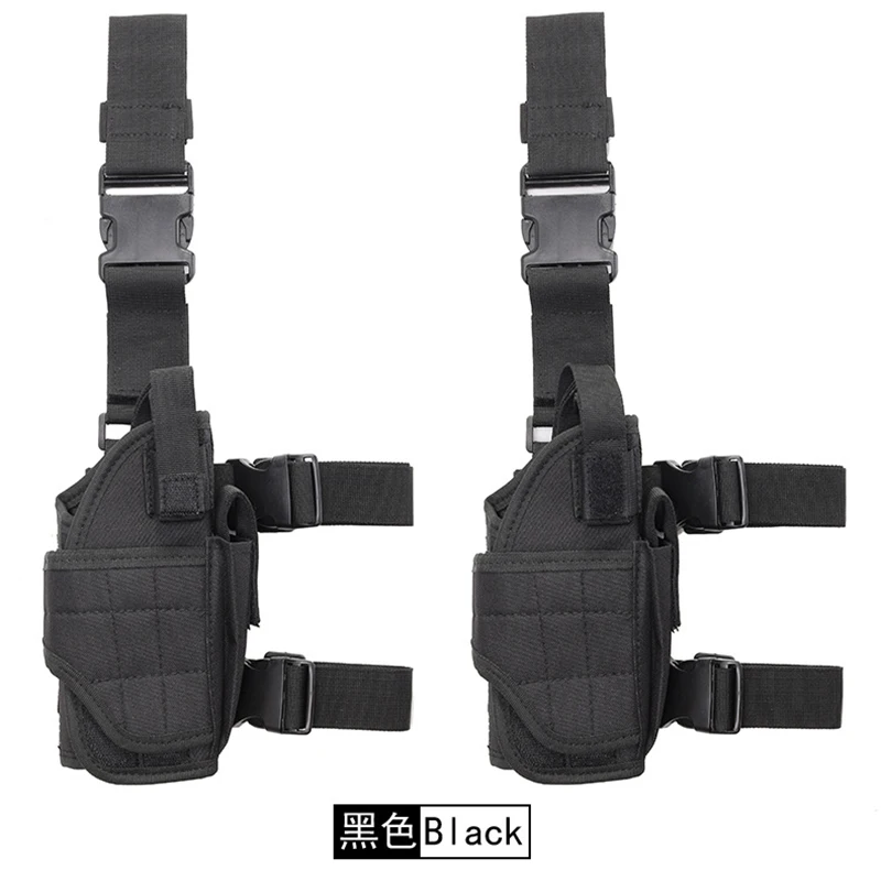 Тактический Торнадо ножная кобура Glock страйкбол пистолет падение ноги кобура Чехол Регулируемый Волшебный ремень кобура для универсального пистолета