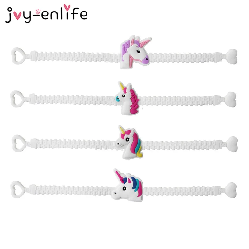 

Unicorn Party Theme Rubber Bangle Bracelet Keychains Birthday Party Decorations Kids Favors Wristband Unicornio Party Supplies