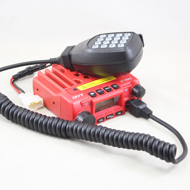 QYT KT 8900 UHF VHF двухдиапазонный мобильный мини радиоприемник 25 Вт KT8900 veчили