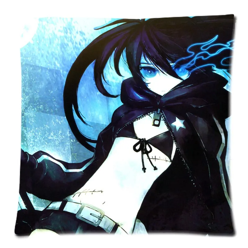Наволочка для подушки BLACK ROCK SHOOTER наволочка на заказ декоративная Чехол дивана