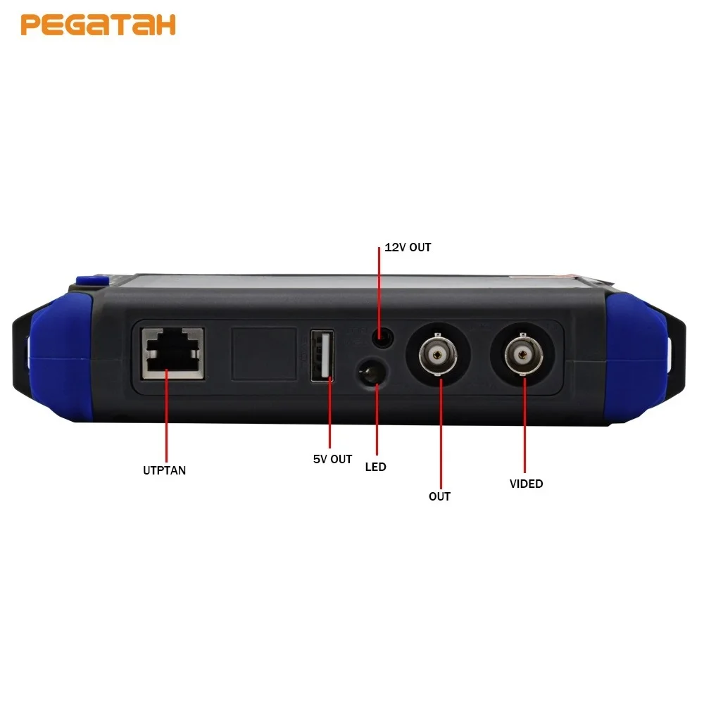 5 дюймов CCTV камера тест er поддержка 5MP AHD TVI 4MP CVI Тест Поддержка UTC контроль HD PTZ и