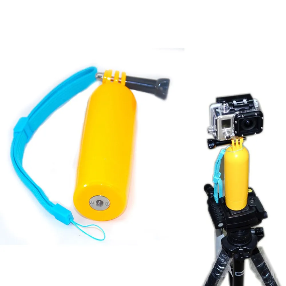 Аксессуары для Go Pro плоский плавающий рукоятка кулер монопод Gopro Hero 4 3 + 2 SJ4000 Xiaoyi Yi