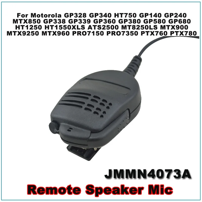 JMMN4073A микрофон с поворотной петлей для Motorola GP328 GP338 GP340 GP140 GP280 GP339 HT1250 HT750 MTX850|remote
