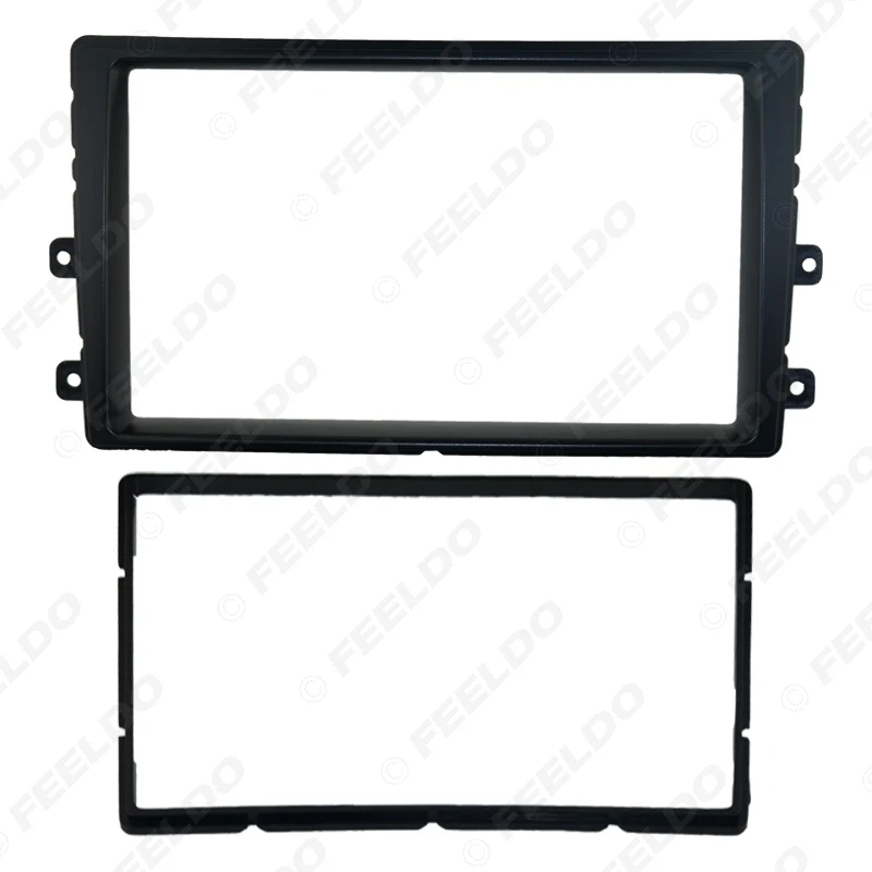 FEELDO Car Stereo Radio Fascia Frame Trim Dash Face Plate установочный комплект для KIA Cerato (09-12)/Forte (09-12)/Naza