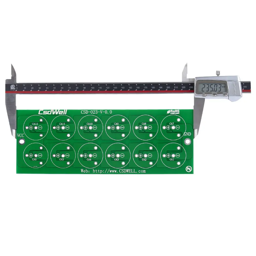 1 шт. шесть в серии два в параллельном MaxWell 2,7 V 350F T11 Supecapacitor баланс доска
