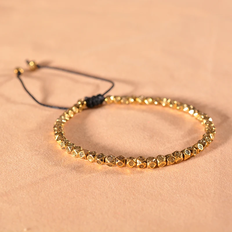 Женский винтажный браслет ручной работы в богемном стиле с бусинами и из