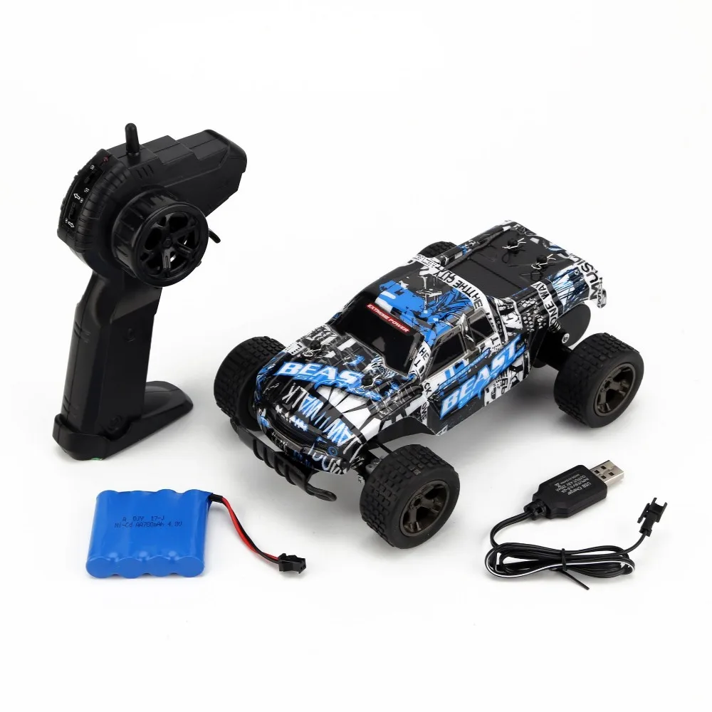 2 4 ГГц 1:18 Электрический Радиоуправляемый автомобиль WD с дистанционным