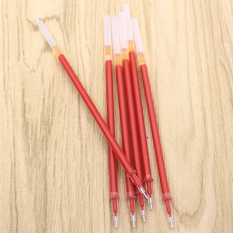 20 pieces / set of refill handles sign rod 0.38 mm gel pen replacement full needle red blue black ink | Канцтовары для офиса и