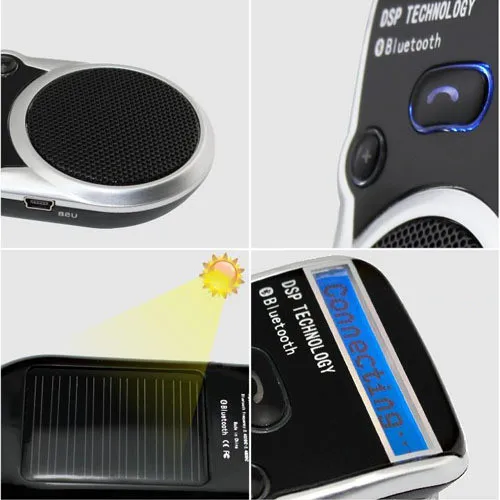 Новый универсальный беспроводная связь Bluetooth автомобильный комплект +