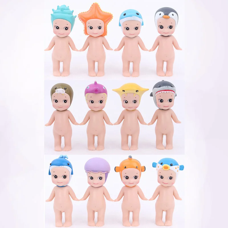 1 шт. экшн фигурка морского животного Sonny Angel игрушка 8 см кавайная Kewpie мини кукла
