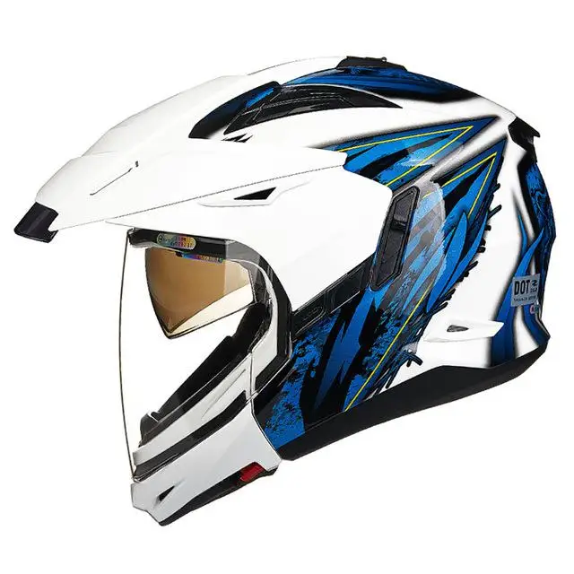 Полный и Открытый мотоциклетный шлем модульный Moto 613B2 Capacetes Motociclismo Cascos Para Moto шлем мотокросса шлемы - Цвет: 4