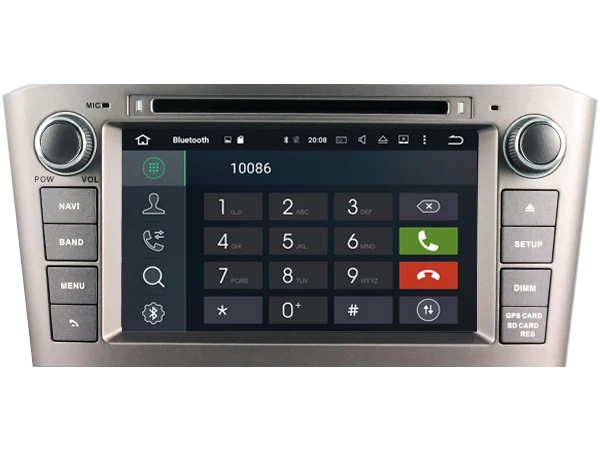 Android 8 0 ips Экран Авто Радио стерео Мультимедийный плеер для TOYOTA AVENSIS 2005 2006 2007 S