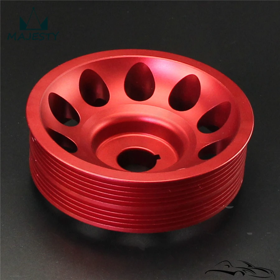 Светильник Алюминиевый коленчатый вал для Subaru Impreza WRX STI|crank pulley|aluminum crank pulleycrankshaft