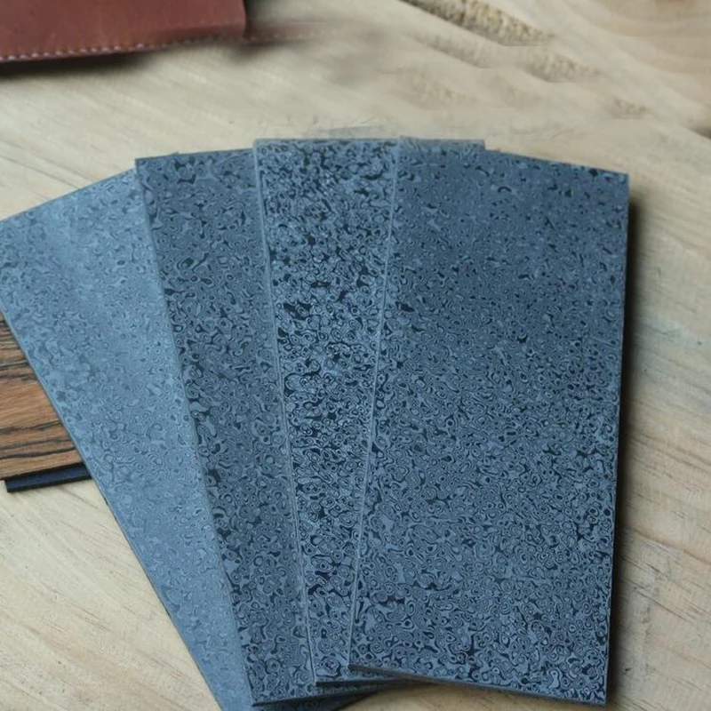 Звезда Скороговорка DIY Ювелирные изделия талии карты Дамасская сталь Роза