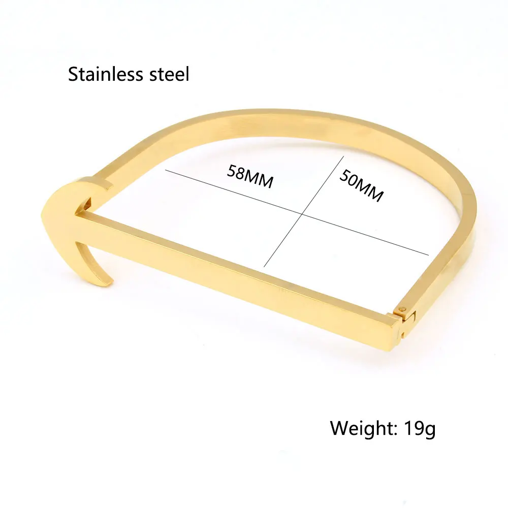 XUANHUA Bracelets &amp Bangles Stainless Steel Jewelry Woman Metal Bracelet Luxury Dubai New Fashion Jewellery |