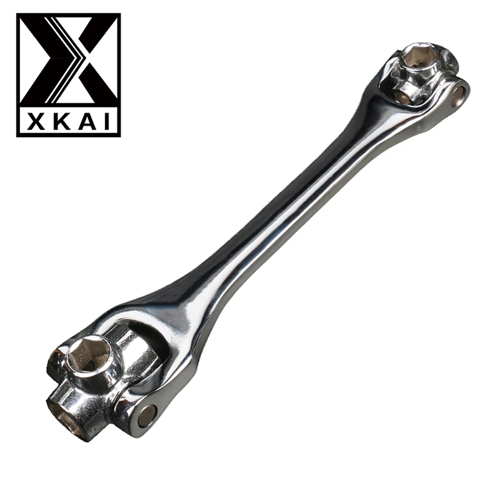 XKAI 12 19/8 21 мм 8 в 1 торцевой ключ гаечный многофункциональный инструмент ручные