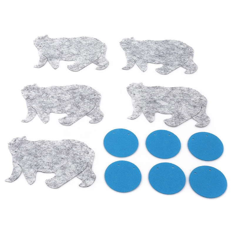 1 комплект птица медведь счастливая семья детская гирлянда для душа полосатые