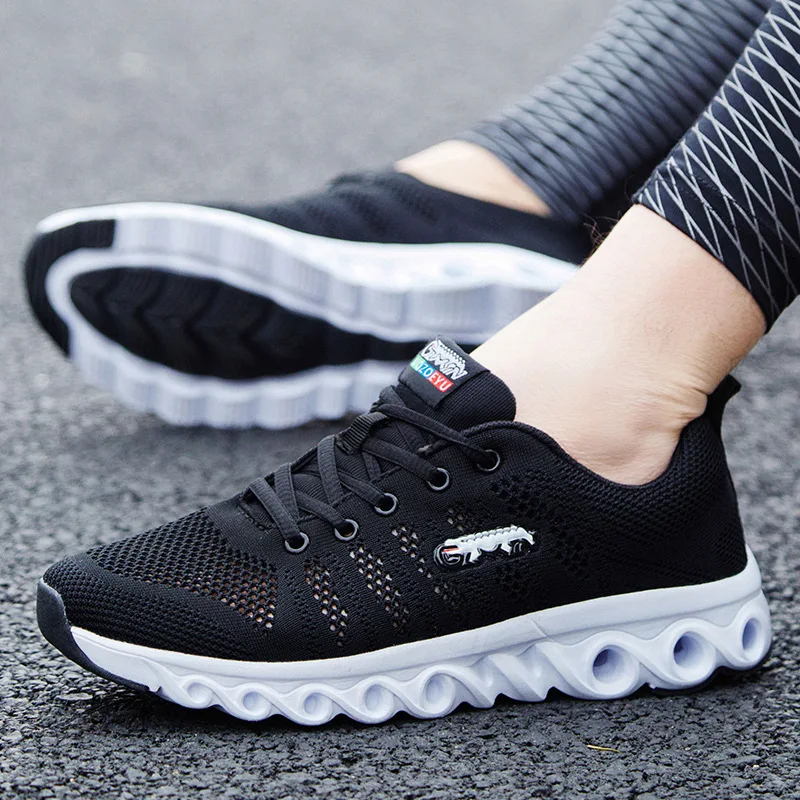 Мужские кроссовки для бега Kezrea Повседневные Легкие дышащие сетчатые спортивные