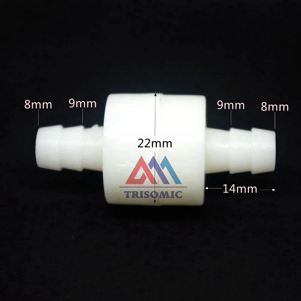 8 мм односторонний клапан материал клапана обратный давление 0 04 МПа 1 белый Тип