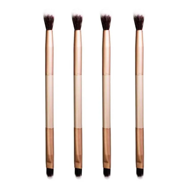 Золотые кисти для макияжа женщин новинка 2019 идеально удвоенные отличные теней