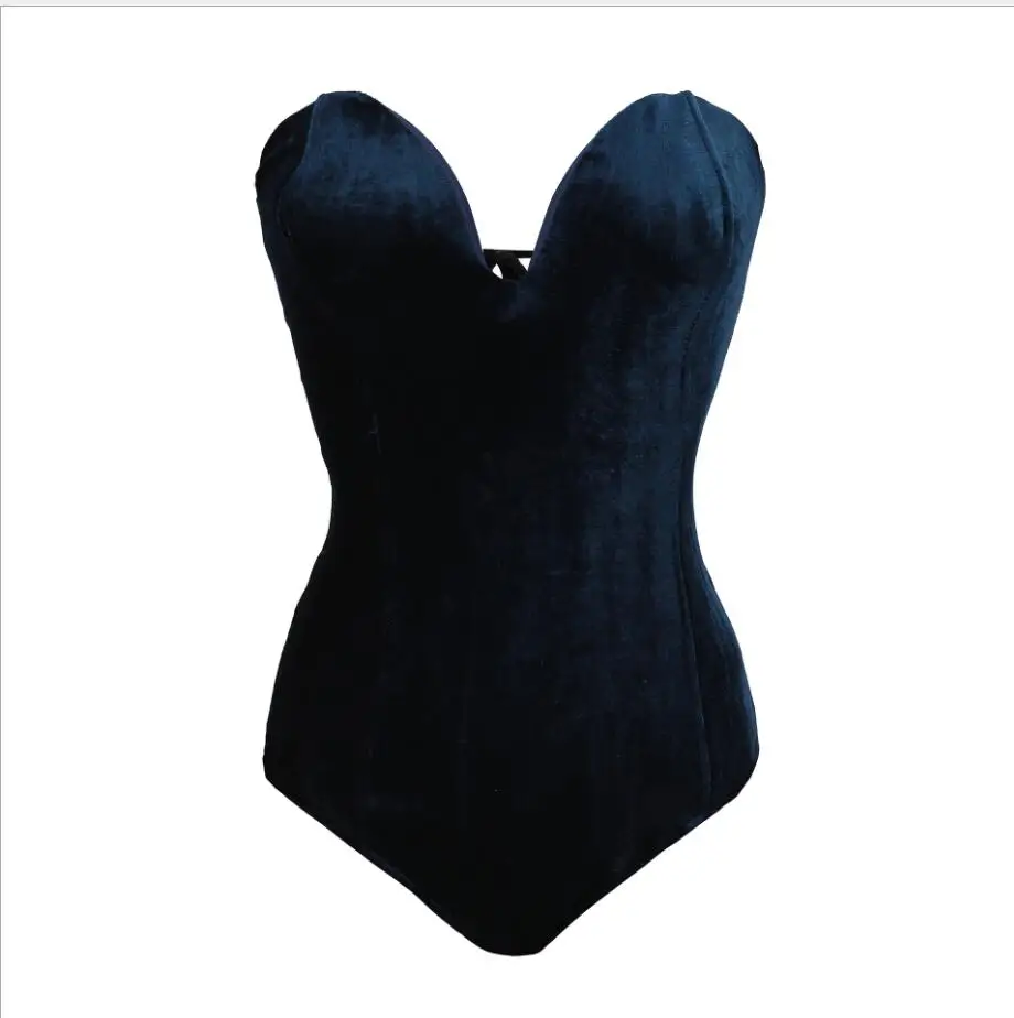 Женский комбинезон на одно плечо с бахромой и оборками|Боди| |