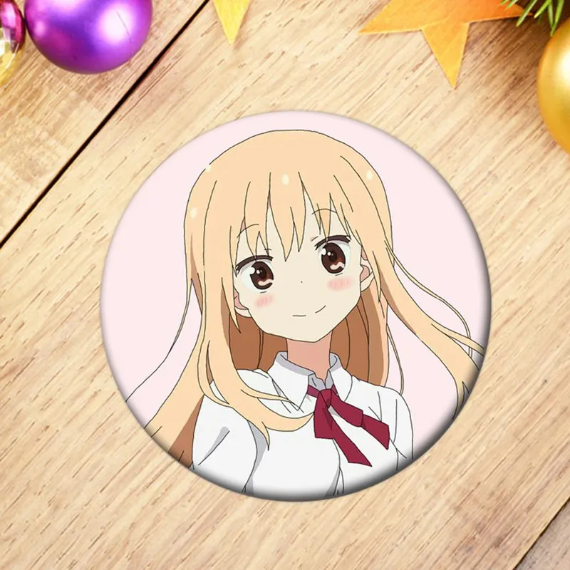 1 шт. Himouto! Мужские значки для рюкзака одежды|badge collection|brooch pinsbadges for bag |