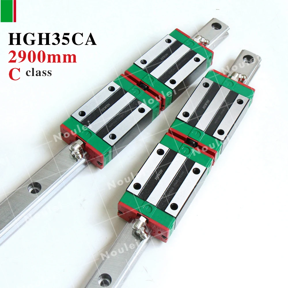 Бегунок HIWIN HGH35CA с направляющими HGR35 2900 мм набор направляющих для ЧПУ машина