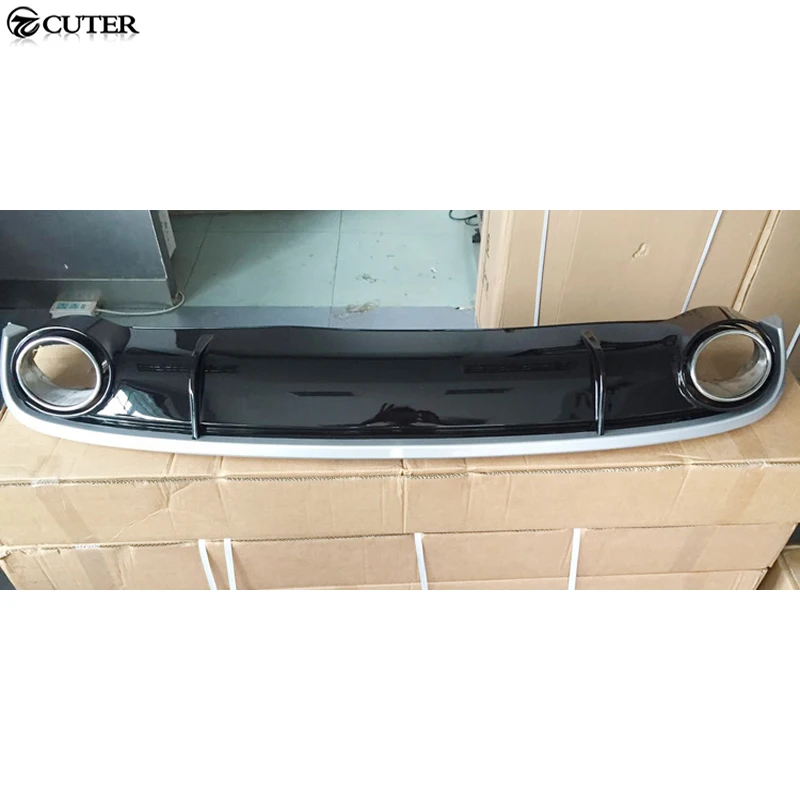 A7 RS7 Стиль PP Диффузор губа на задний бампер для Audi 2013UP|audi rs7 diffuser|diffuser for audidiffuser bumper |