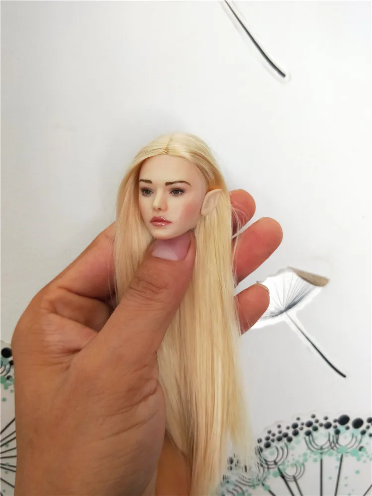 WONDERY 1/6 масштаб Ep02 Daeris Ava голова резная Европа девушка голова лепить модель со съемными ушами для бледного PH Бесшовные тела