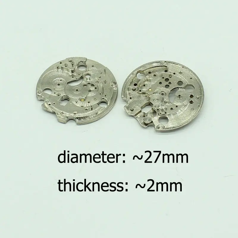 10 шт./лот винтажные серебряные разъемы для часов 27 мм круглые металлические