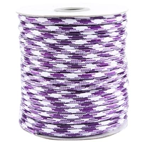 3 5mm purplewhite korea polyester waxed wax cord string thread50yardsroll jewelry findings accessories bracelet necklace rope