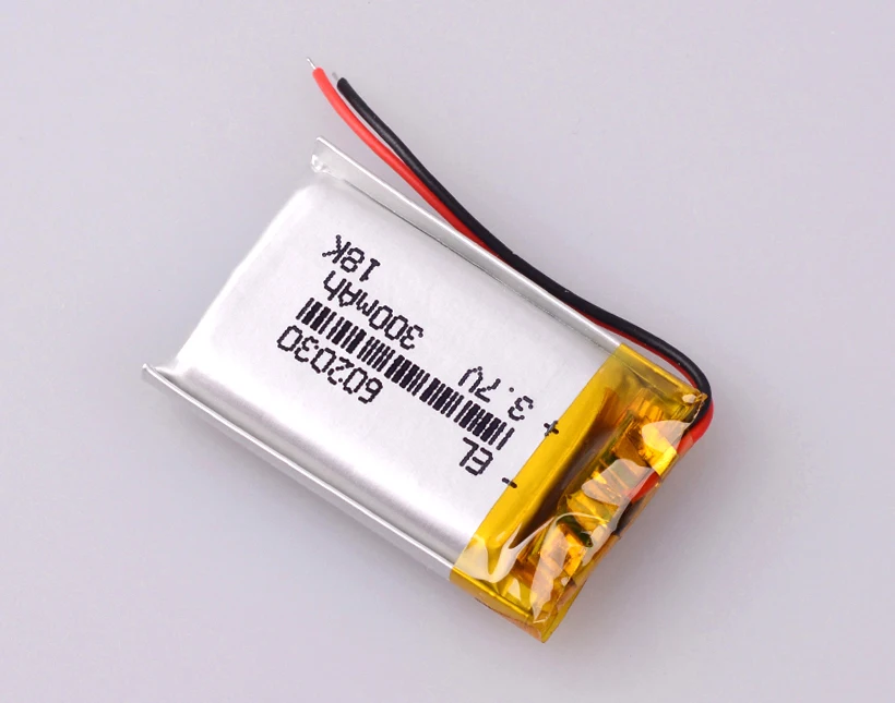 300mAh 602030 3,7 V литий-полимерный аккумулятор bloody r8 мышь dvr advocam-fd8 profi red