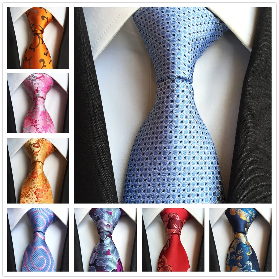 

Drop Shipping 8cm Men Woven Necktie Designer's Unique Ties for Wedding Ceremony