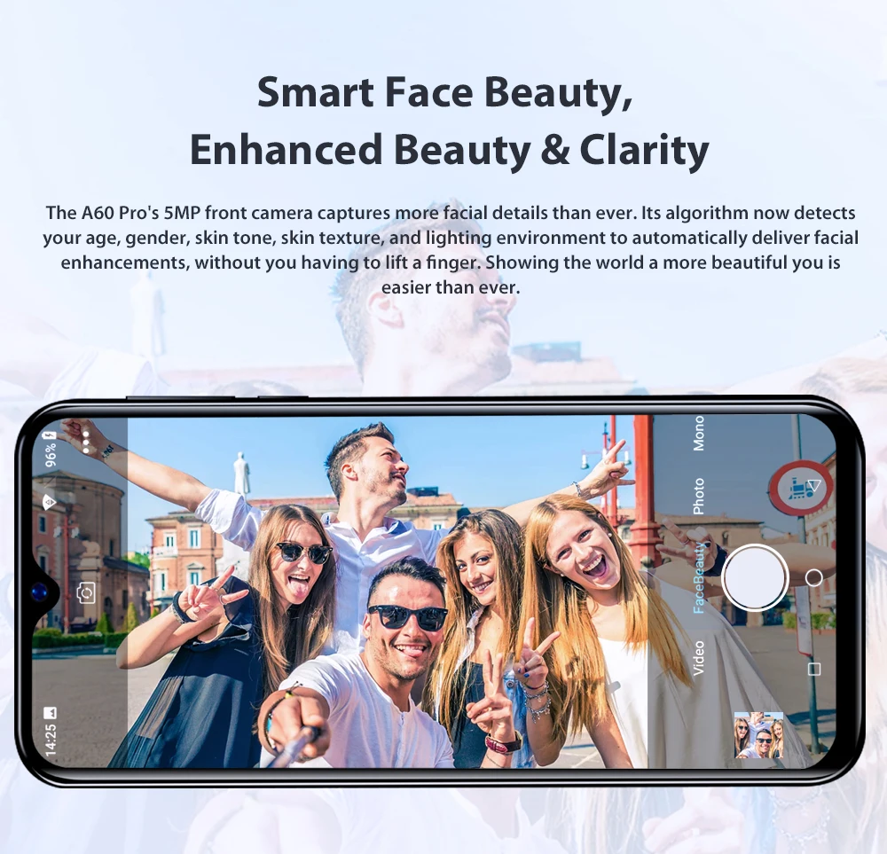 Blackview A60 Pro Android 9,0 pie мобильный телефон MTK6761 четырехъядерный 4080 мАч телефоны 3 ГБ+ 16 Гб 4G смартфон Двойная камера мобильный телефон
