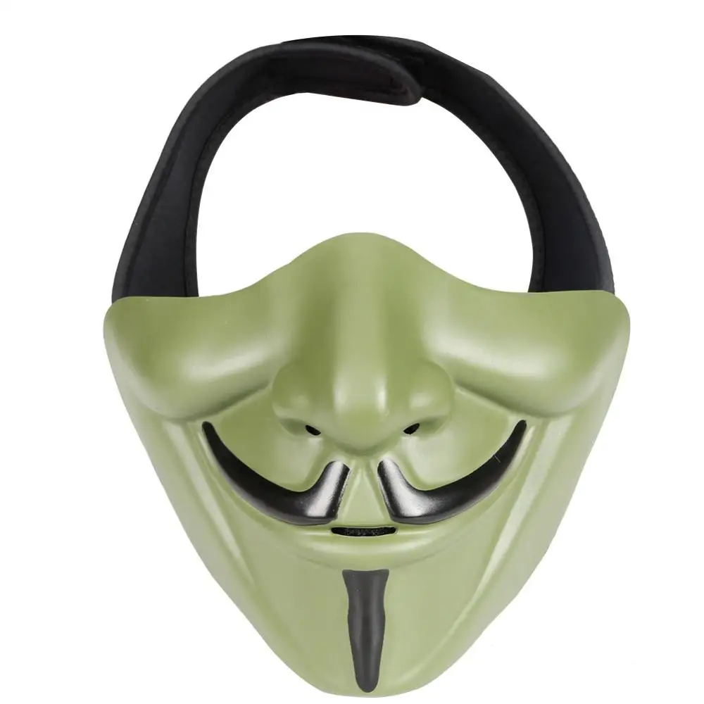 Мотоциклетный шлем v для vendetta Маска мотоциклетная маска для лица Зимний теплый шлем зимняя Вуаль для сноуборда лыжного спорта маска мотоциклетная Prot - Цвет: 7