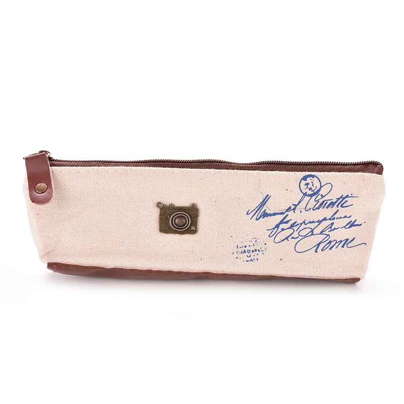 1 шт. Подарочный женский длинный чехол на молнии с принтом для макияжа 4 цвета