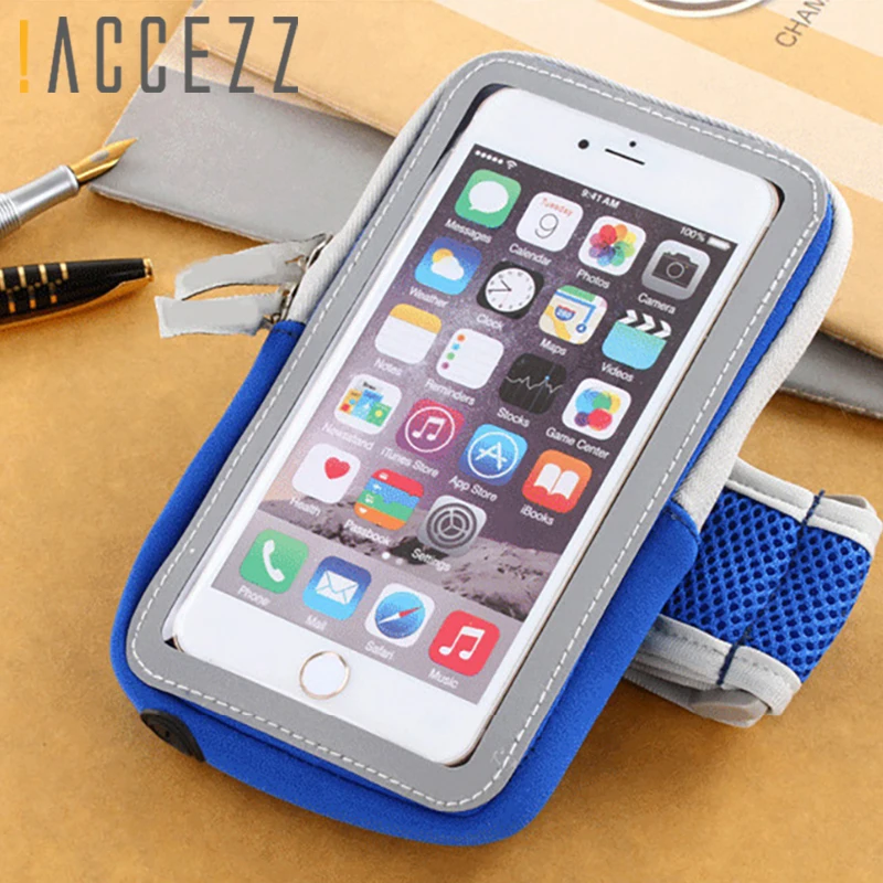 ! ACCEZZ спортивные нарукавники для бега 4 7/5 8 дюймов Oneplus 5 iPhone 7 6 Plus Xiaomi Gym