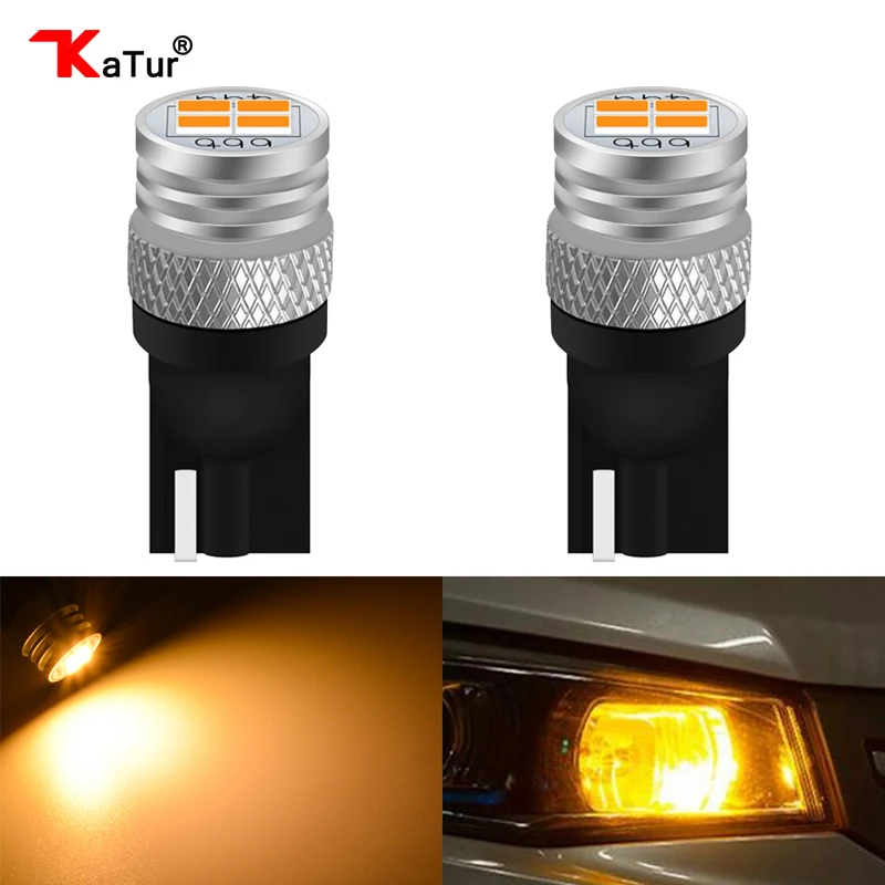 Katur T10 W5W 168 светодиодные лампы для внутреннего освещения габаритные огни номерной
