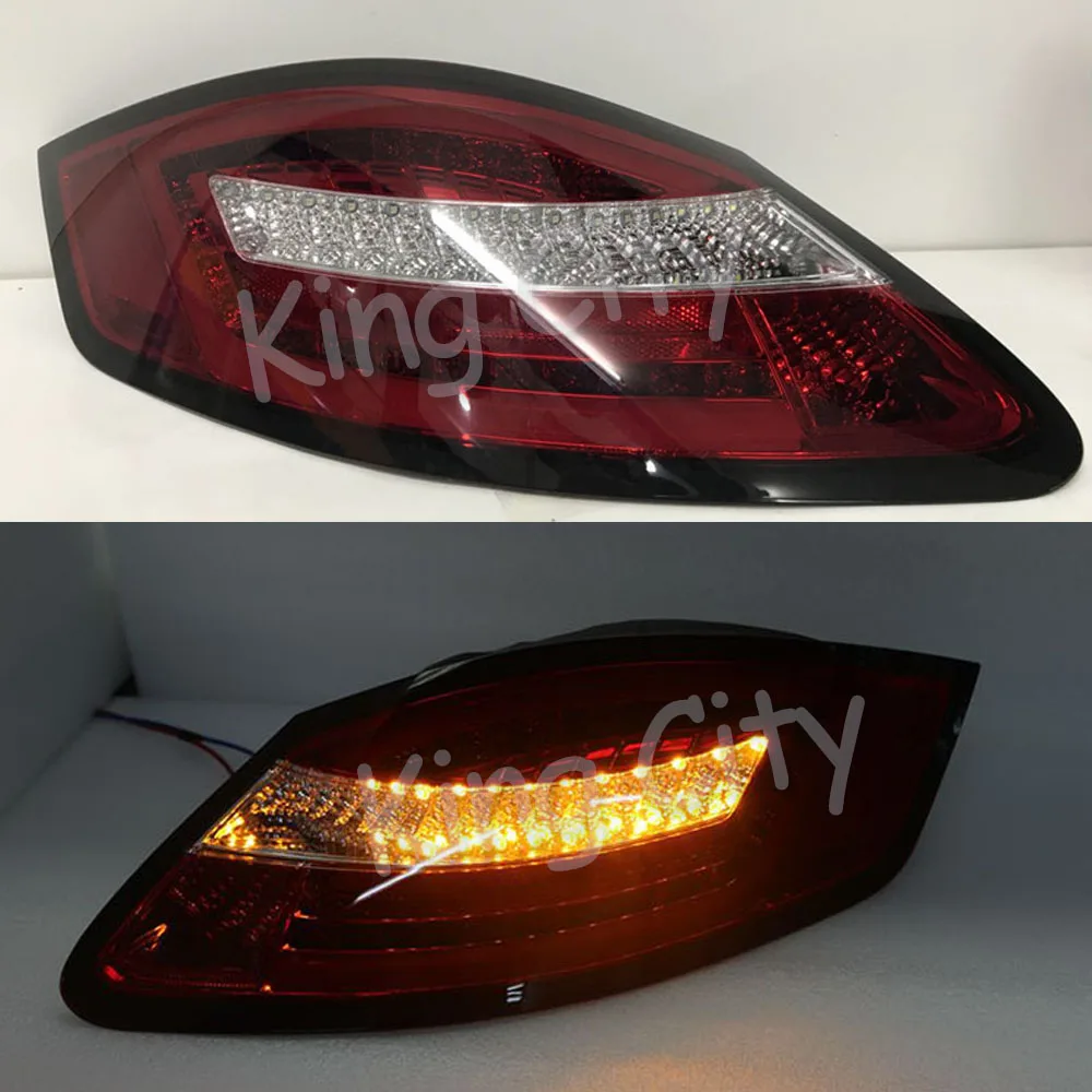 Capqx 2 шт./лот для Porsche Cayman 987 2004 2005 2006 2007 2008 светодиодный задний фонарь светильник тормозной фонарь светильник единый светильник, сигнализирующий фонарь