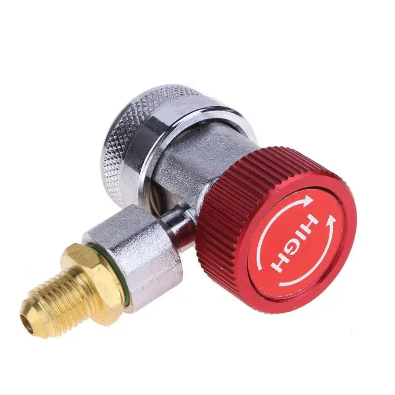 Автомобильный Кондиционер Freon R134A A/C регулируемый быстроразъемный соединитель