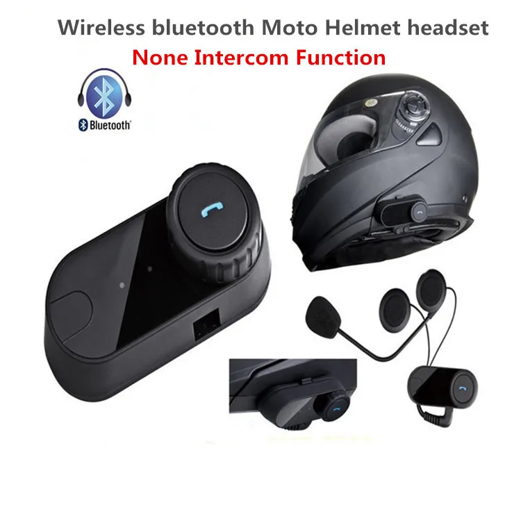 Мотоциклетная Bluetooth гарнитура для шлема Водонепроницаемая BT беспроводная стерео мото шлемы гарнитура без Интерком