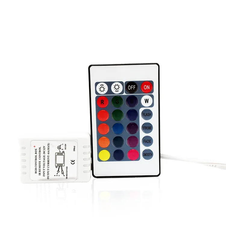 СВЕТОДИОДНАЯ лента SMD 5050 3528 2835 RGB светильник контроллер аксессуары с 24 клавишным