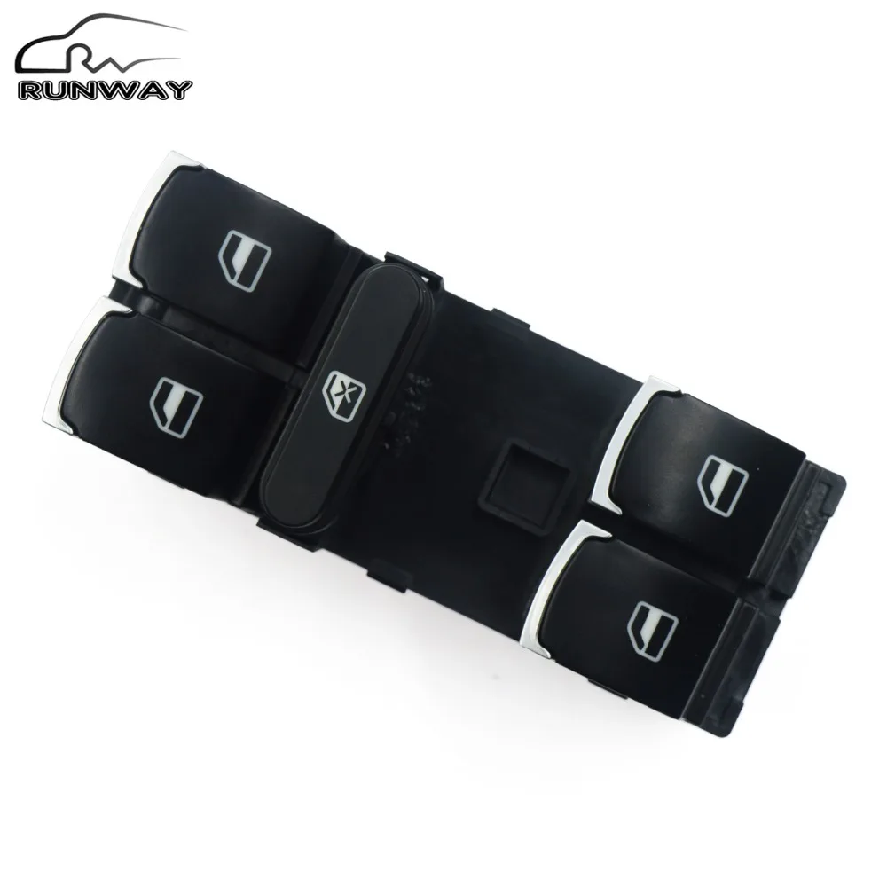 Новая кнопка переключения главного окна для VW Golf MK5 MK6 Tiguan Touran Jetta Passat CC Caddy OE: 3C8 959 857