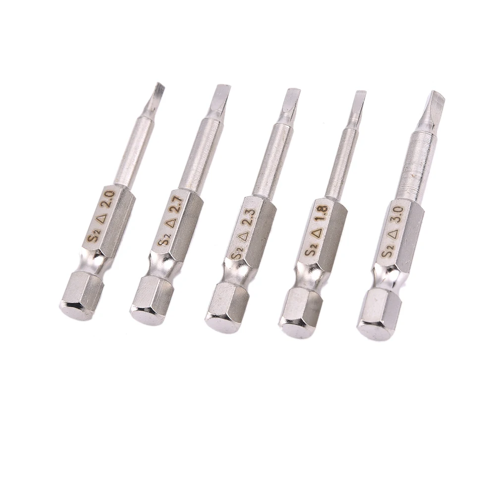 5 шт. треугольные биты для винтов из легированной стали S2 | Инструменты