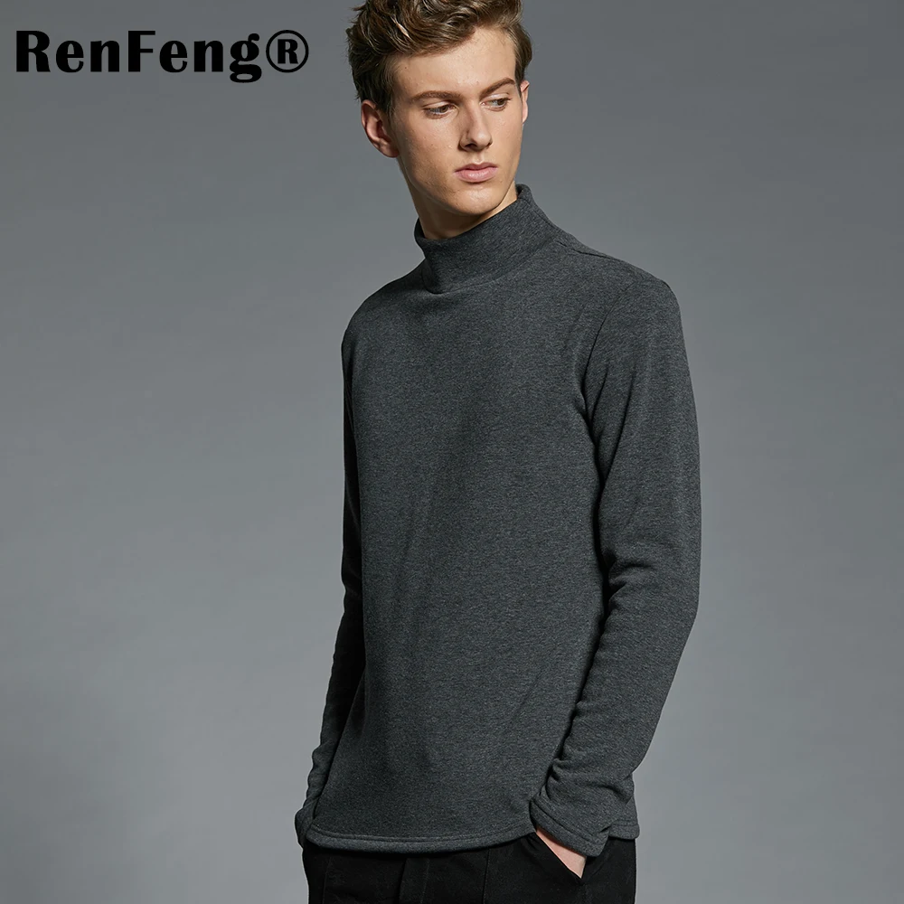 Мужское хлопковое нижнее белье с длинными рукавами весенние водолазки рубашки