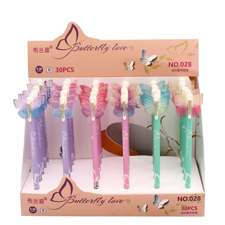 30 шт. гелевые ручки Kawai Черная гелевая ручка с подвеской в виде свиньи