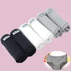 Трусики женские хлопковые, однотонные, 6 шт.лот