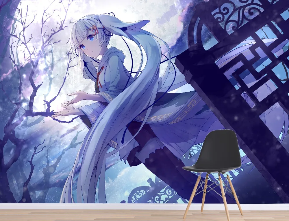 [Самоклеящаяся] 3D Hatsune Miku Dreamland 2 японское аниме настенная бумага настенная печать настенные наклейки