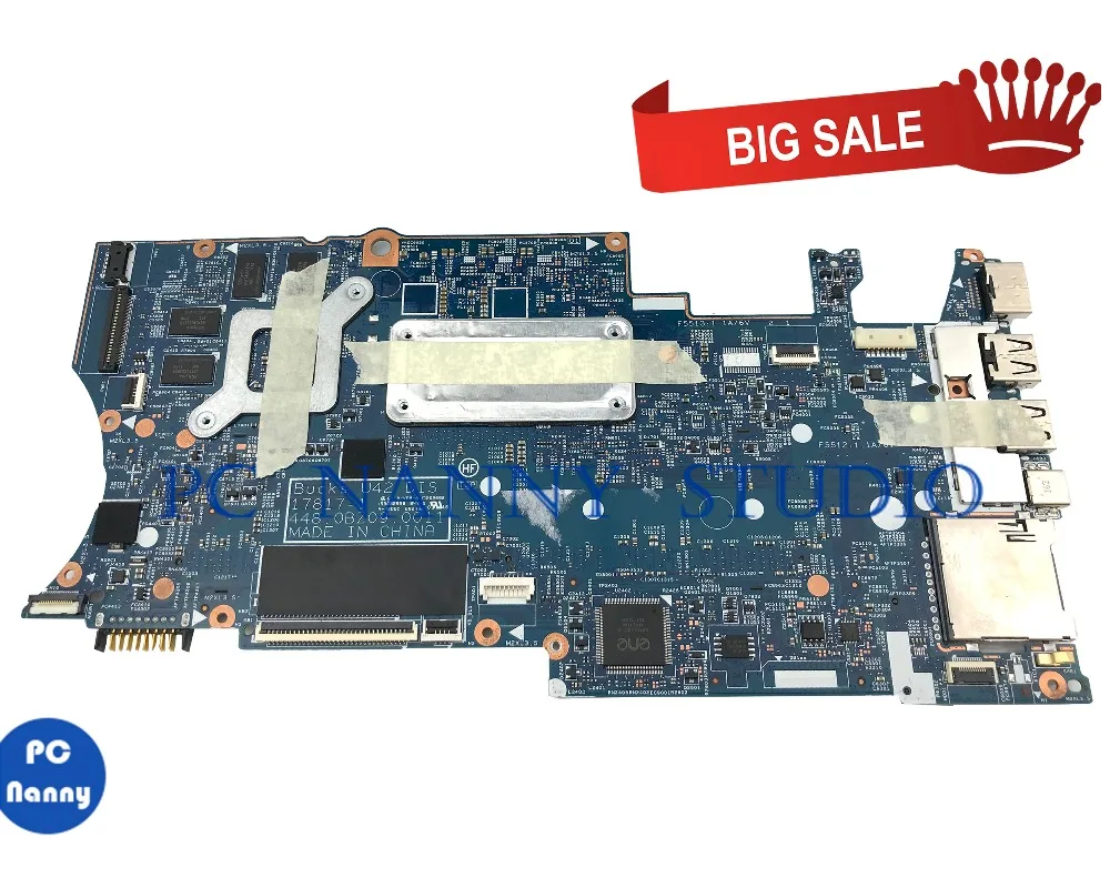 Материнская плата PCNANNY для ноутбука HP Pavilion X360 14-BA 939382-601 17817-1 448.0BZ09.0011 I7-8550U SR3LC
