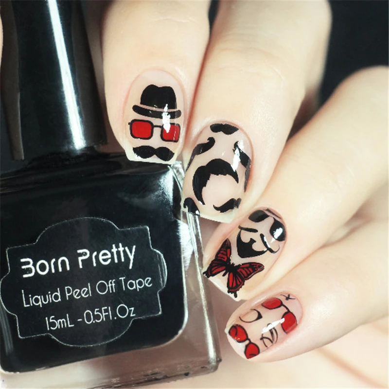 BORN PRETTY Rectangle Nail Art Stamping Plates Hipster Printer Polish Template Image Stencil | Красота и здоровье